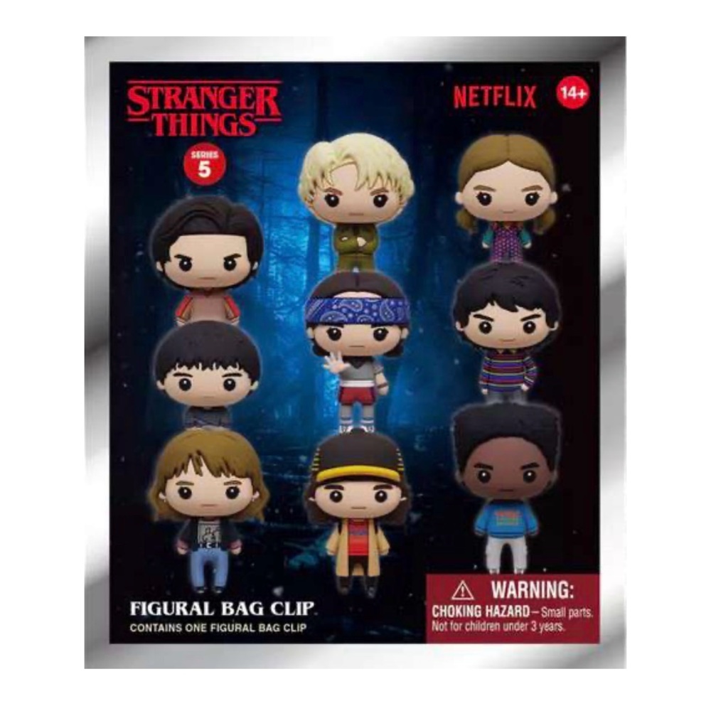 3D Figural Foam Bag Clip Stranger Things Series 5 Mystery Pack